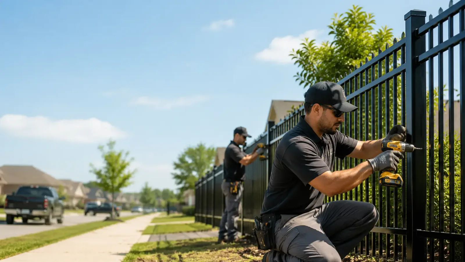 Metal Fence Installation in Faber, VA